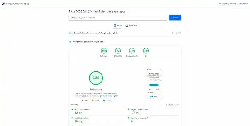 Performans ve Optimizasyon Analizi